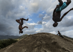 Jacmel, Haiti Acrobats