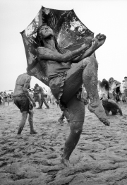 Jazz Fest Umbrella Girl